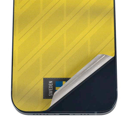 Sweden Soccer Flag iPhone 16 Skin